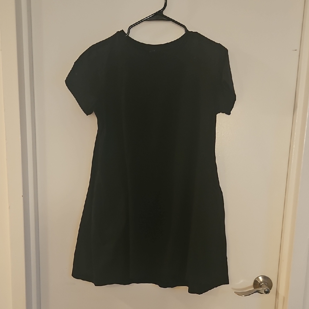 Black Short Sleeve Dress